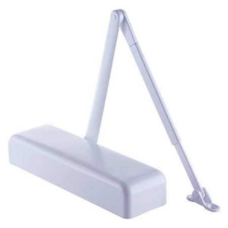 LCN 4040XP-REG LH RAL9003 GRADE 1 SURFACE DOOR CLOSER, REGULAR ARM