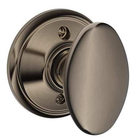 SCHLAGE F170 SIE 620 SINGLE DUMMY, SIENA KNOB, ANTIQUE NICKEL