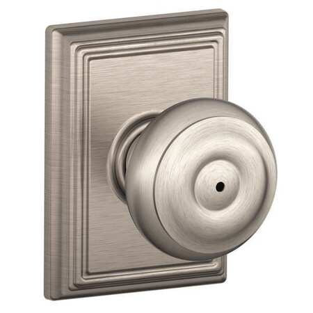 SCHLAGE F40 GEO 619 ADD KNOB LOCKSET MECHANICAL PRIVACY GRD. 2