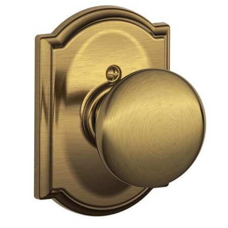 SCHLAGE F170 PLY 609 CAM SINGLE DUMMY, PLYMOUTH KNOB, CAMELOT ROS