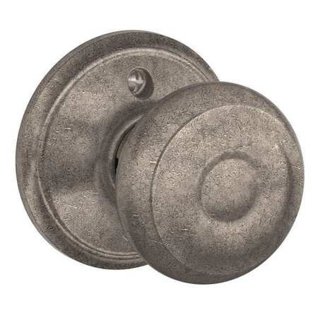 SCHLAGE F170 GEO 621 SINGLE DUMMY, GEORGIAN KNOB, DISTRESSED 