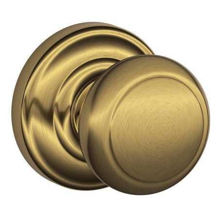 SCHLAGE F170 AND 609 AND SINGLE DUMMY, ANDOVER KNOB, ANDOVER ROSE