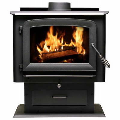 US STOVE CO AW2520E-P ASHLEY WOOD STOVE, EPA CERTIFIED, 2,500 