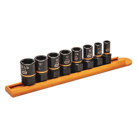 GEARWRENCH 84782 BOLT EXTRACTOR SET DOUBLE-ENDED BITS