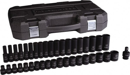 GEARWRENCH 84948N SET SKT IMP DP UNV SAE 1/2DR 39PC