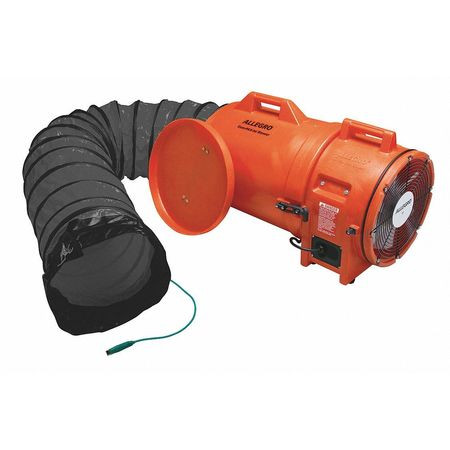 ALLEGRO INDUSTRIES, INC. 9548-25 12" AXIAL EXPLOSION-PROOF BLOWER W/ 25' 