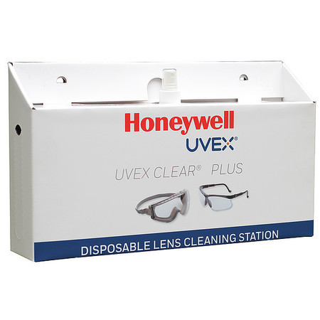 HONEYWELL S483 UVEX CLEAR PLUS CLEAN DISP STA