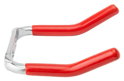 NATIONAL MANUFACTURING SALES CO. N271-017 DOUBLE HOOK, RED VINYL COATED, 2.75-IN.
