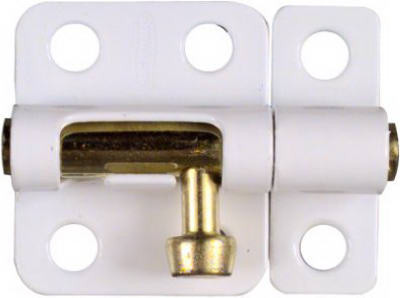 NATIONAL MANUFACTURING SALES CO. N248-492 WINDOW BOLT, WHITE, 2-IN.