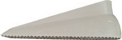 NATIONAL MANUFACTURING SALES CO. N237-883 DOORSTOP, FLOOR, WEDGE, GRAY, 6-IN.