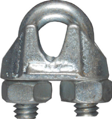 NATIONAL MANUFACTURING SALES CO. N248-286 WIRE CABLE CLAMP, ZINC, 3/16-IN.