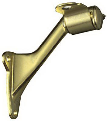 NATIONAL MANUFACTURING SALES CO. N243-642 HANDRAIL BRACKET, BRIGHT BRASS