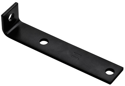 NATIONAL MANUFACTURING SALES CO. N351-480 CORNER BRACE, BLACK STEEL, 7.5-IN.