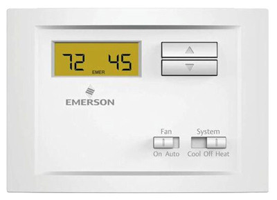 WHITE RODGERS NP110 THERMOSTAT, NON-PROGRAMMABLE, SINGLE STA