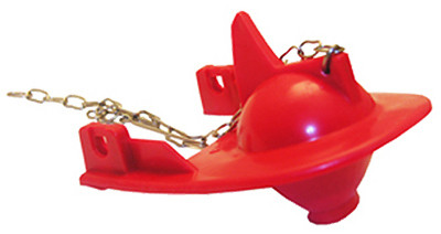 LARSEN SUPPLY CO., INC. 04-1537 KOHLER TOILET FLAPPER WITH CHAIN, FIN BA