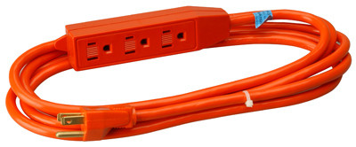 PT HO WAH GENTING 04006ME 3-OUTLET APPLIANCE CORD POWER CENTER, 16