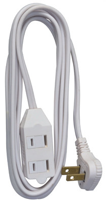 PT HO WAH GENTING 09417ME EXTENSION CORD, 16/2 SPT-2 WHITE, LOW PR