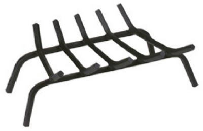 PANACEA 15451TV 23-INCH BLACK WROUGHT IRON FIREPLACE GRA