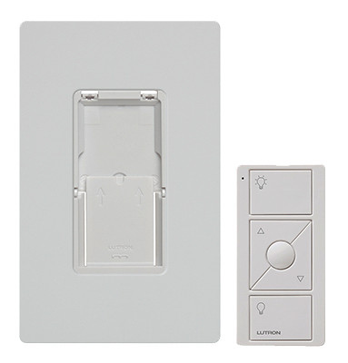 LUTRON PJ2-WALL-WH-L01 LUTRON PICO 30 FT. RANGE 3V WHITE DIMMER