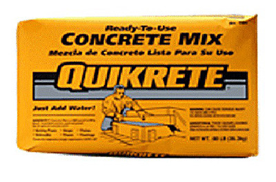 QUIKRETE 110180-PLT CONCRETE MIX, 80-LBS.