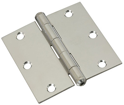 NATIONAL MANUFACTURING SALES CO. N830-275 DOOR HINGE, INTERIOR, SQUARE-EDGE, STAIN