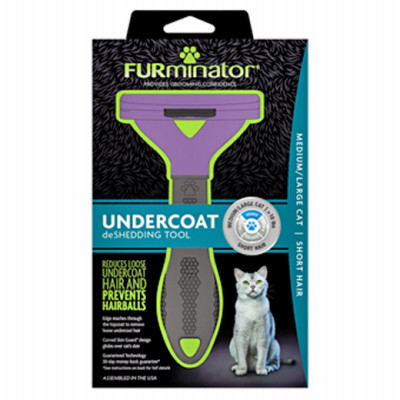 SPECTRUM GROUP P-92916 CAT UNDERCOAT DESHEDDING TOOL, SHORT HAI