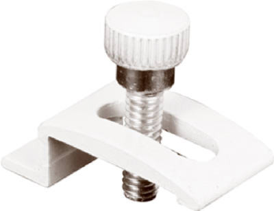 PRIME LINE PRODUCTS PL 7940 STORM DOOR PANEL CLIPS, WHITE, 3/4 IN., 