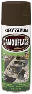 RUST-OLEUM 1918-830 SPECIALTY CAMOUFLAGE SPRAY PAINT, EARTH 