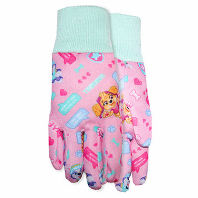 MIDWEST QUALITY GLOVES PWG102TK0 PAW PATROL JERSEY GLOVES, PINK, TODDLER 