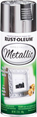 RUST-OLEUM 1915-830 SPECIALTY METALLIC SPRAY PAINT, SILVER, 
