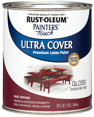 RUST-OLEUM 1964-502 PAINTER'S TOUCH ULTRA COVER LATEX PAINT,