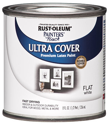 RUST-OLEUM 1990-730 PAINTER'S TOUCH ULTRA COVER LATEX PAINT,