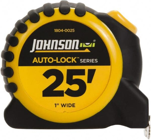 JOHNSON LEVEL & TOOL 1804-0025 25' X 1" TAPE MEASURE