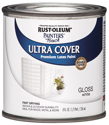 RUST-OLEUM 1992-730 PAINTER'S TOUCH ULTRA COVER LATEX PAINT,