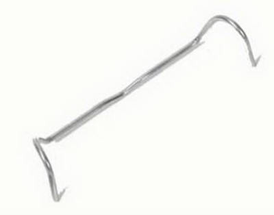 AMERIMAX HOME PRODUCTS SPCLGL GUTTER SPRING CLIP, GALVANIZED
