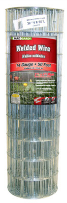 MAT - MIDWEST AIR TECHNOLOGY 308301B GALVANIZED WELDED WIRE MESH FENCE, 36-IN