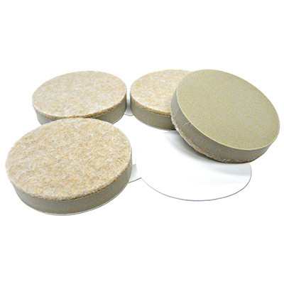 RICHELIEU HARDWARE 23122TV FURNITURE PADS, SELF-ADHESIVE, TAN FELT,