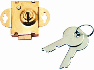 PRIME LINE PRODUCTS S 4048C MAILBOX DEADBOLT LOCK WITH 2 KEYS, BRASS