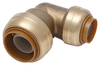 SHARKBITE U274LFA 3/4 X 1/2-IN. PIPE ELBOW, LEAD-FREE