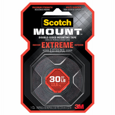 3M 414H SCOTCH-MOUNT EXTREME DOUBLE-SIDED MOUNTI