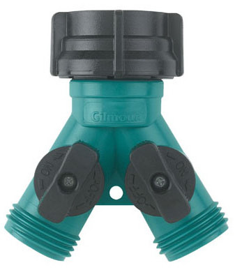 FISKARS BRANDS,INC 17 GILMOUR POLYMER DUAL SHUT-OFF CONNECTOR