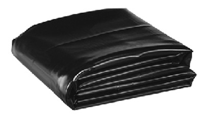 DANNER 02122 PVC POND LINER, BLACK, 8 X 12-FT.