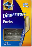 JARDEN HOME BRANDS 97 24-COUNT CLEAR PLASTIC HEAVYWEIGHT FORKS