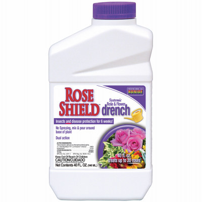 BONIDE PRODUCTS 947 40OZ ROSE SHIELD DRENCH