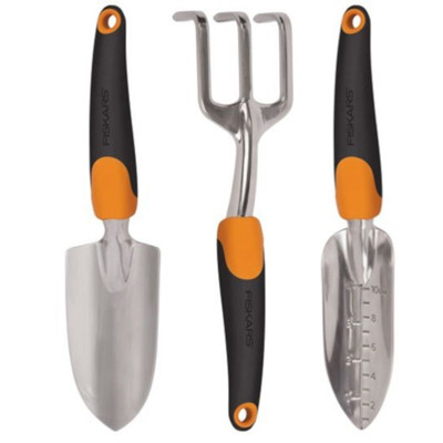 FISKARS BRANDS,INC 384490-1001 ERGO GARDEN TOOL SET, 3-PC.