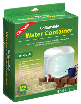 COGHLAN'S LTD 1205 5-GALLON WATER CARRIER