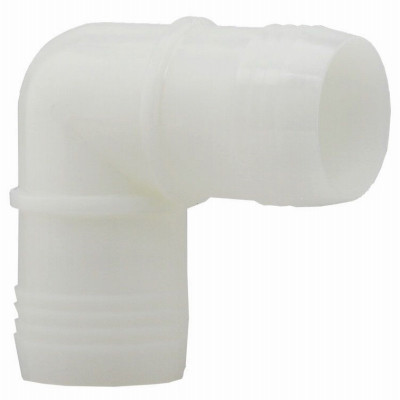 PLUMBEEZE UNE-20 PIPE FITTING, NYLON INSERT ELBOW, 90-DEG