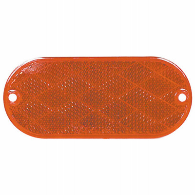 URIAH PRODUCTS UL480000 TRAILER REFLECTOR, SELF-ADHESIVE, AMBER 
