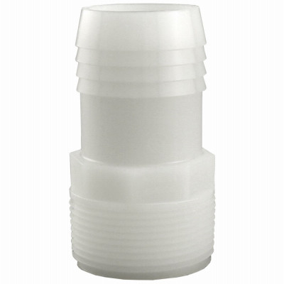 PLUMBEEZE UNA-15 PIPE FITTING, NYLON INSERT ADAPTER, 1-1/