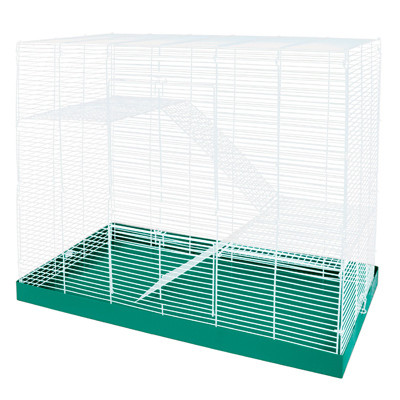 WARE MANUFACTURING INC 00665 CHEW PROOF 3 LEVEL CAGE, RAMPS & SHELVES